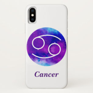 Trendy Zodiac-Syndrom Lila Nebel Case-Mate iPhone Hülle