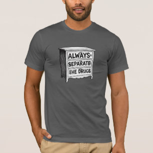 Trenne immer die Drogen   Goonies   Mouth T-Shirt