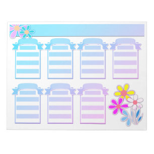 Trennen Sie den Kalender, erstellen Sie sich Notep Notizblock