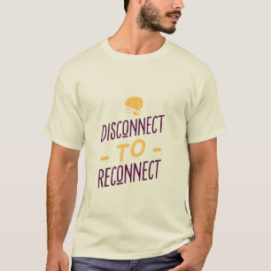 Trennen Sie die Verbindung zum Wiederherstellen. T-Shirt