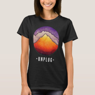 Trennen Sie die Welt vom Bekleidungshiker-Leben T-Shirt