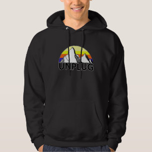 Trennen Sie im GebirgsHoodie Hoodie