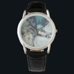 Trennung Armbanduhr<br><div class="desc">Trennung I von Tim Oole. Farbige und neutrale Farben sorgen für eine abstrakte Form. Verwendet geometrische Formen und malen Tropfen-ähnliche Linien.</div>