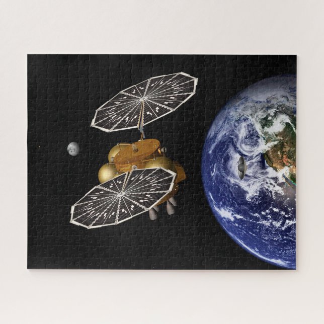 Trennung des Einstiegsfahrzeugs bei einer Mission  Puzzle (Horizontal)