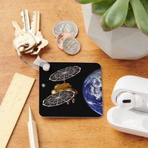 Trennung des Einstiegsfahrzeugs bei einer Mission  Schlüsselanhänger