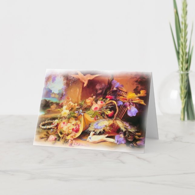 Trennung, romantische Grußkarte parieren Karte (Vorderseite)