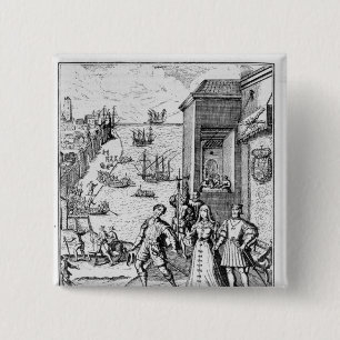 Trennung von Columbus mit Ferdinand und Button