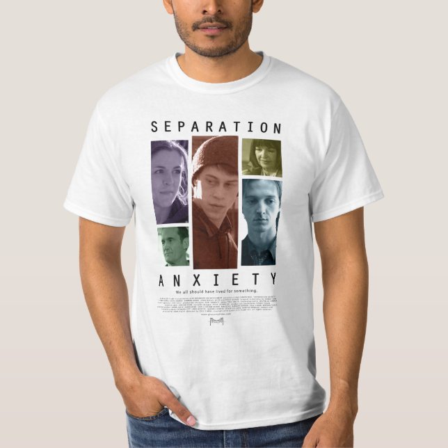 Trennungs-Angst-T - Shirt (Vorderseite)