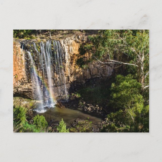 Trentham Falls Melbourne Victoria Australien Postkarte (Vorderseite)