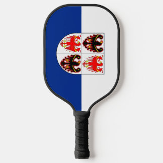 Trentino Alto Adige-Flagge (italienische Region) Pickleball Schläger