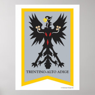 Trentino Alto Adige Italien Region Poster