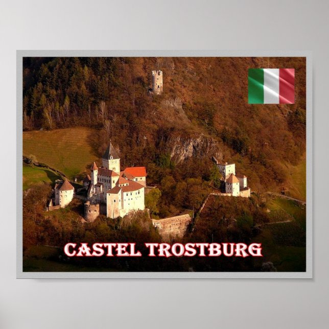 Trentino Alto Adige Südtirol - Castel Trostburg - Poster (Vorne)