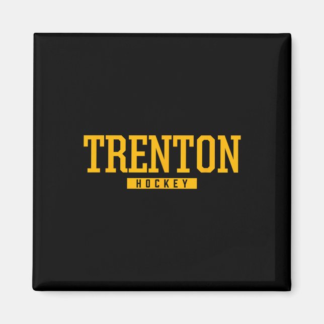 Trenton High School Eishockey  Magnet (Vorne)