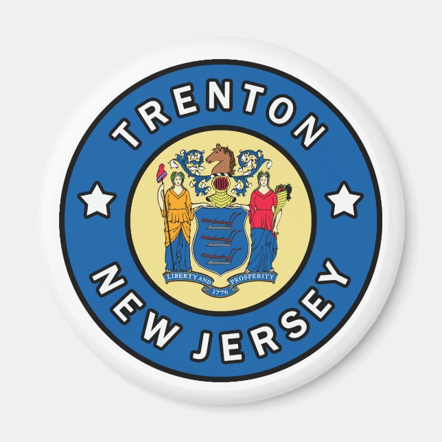 Trenton New Jersey Magnet (Vorne)