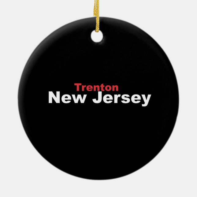 Trenton, New Jersey Ornament (Hinten)