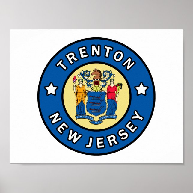 Trenton New Jersey Poster (Vorne)