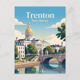 Trenton, New Jersey Postkarte