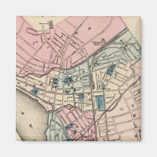 Trenton, NJ Magnet (Vorne)