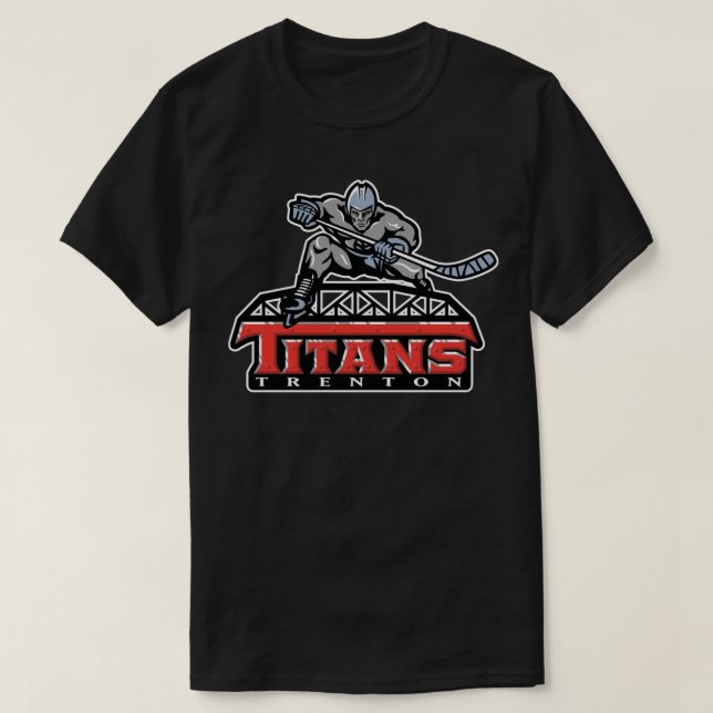 Trenton Titans Sticker T-Shirt (Design vorne)