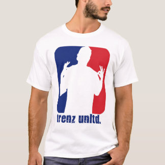 Trenz Unltd. Roter u. blauer Poppin Kragen - T-Shirt