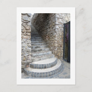 Treppe am RIF Fort Postkarte