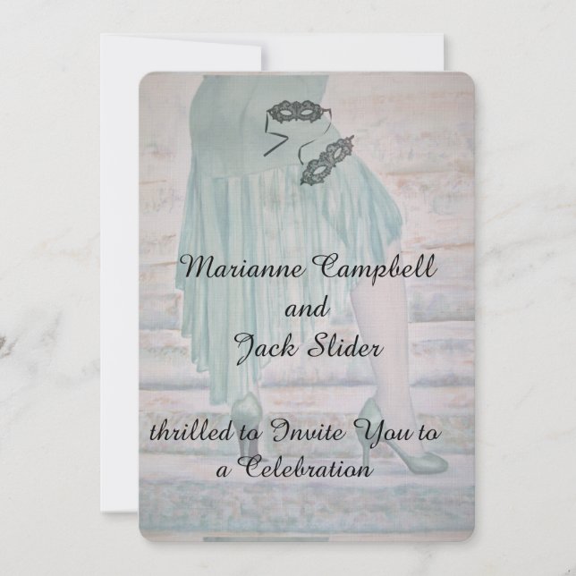 TREPPE BIS ... EINLADUNG (Vorderseite)