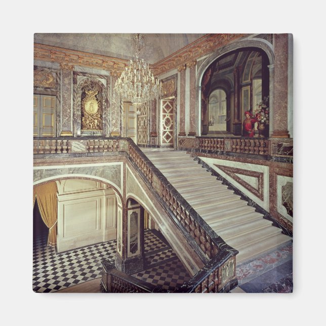 Treppe der Königin, c.1679 Magnet (Vorne)