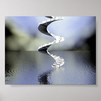 Treppe in den Himmel1 Poster