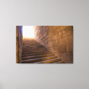 Treppe in Milet Leinwanddruck