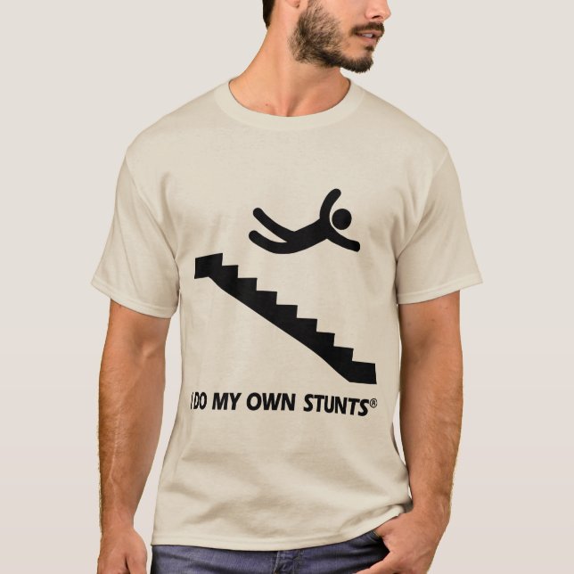 Treppe meine eigenen Bremsungen T-Shirt (Vorderseite)