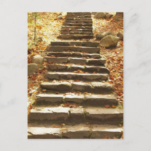 Treppe Postkarte