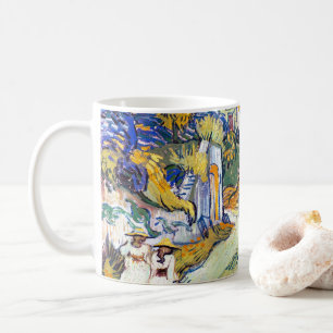 Treppe von Auvers durch Vincent Van Gogh Kaffeetasse