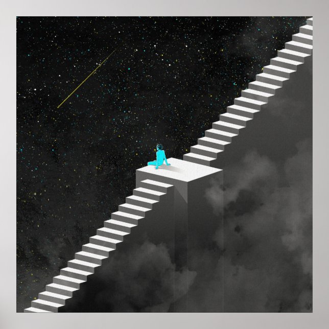 Treppe zu den Sternen Poster (Vorne)