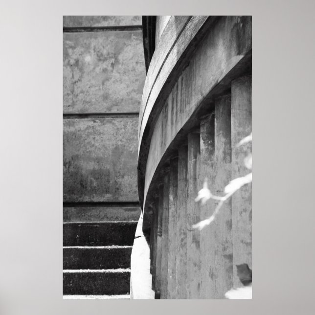 Treppe zu... poster (Vorne)