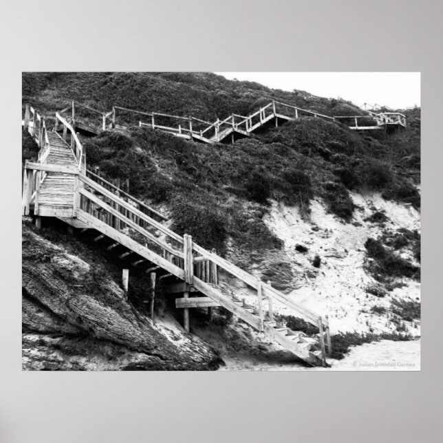 "Treppe zum Himmel" JTG Art Poster (Vorne)