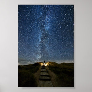 Treppe zum Himmelbett Poster