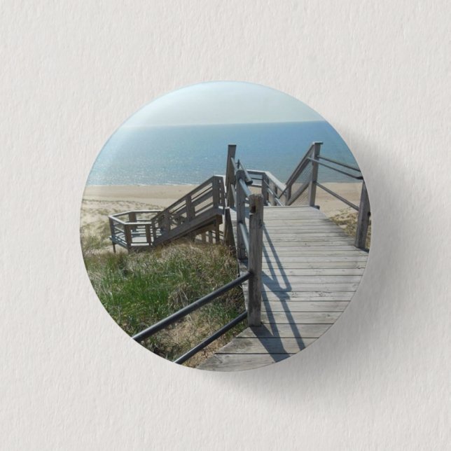 Treppe zum Paradies Button (Vorderseite)