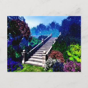 Treppe zum Paradies Postkarte