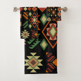 Treppe zur südwestlichen Kunstszene Badhandtuch Set