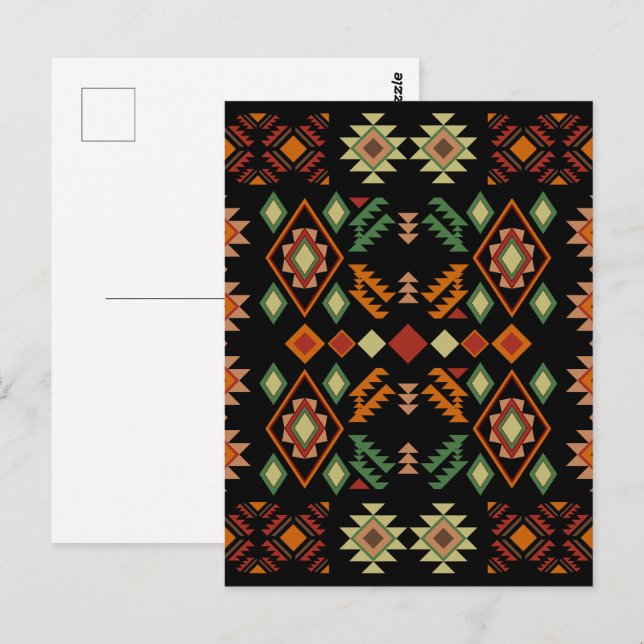 Treppe zur südwestlichen Kunstszene Postkarte (Vorne/Hinten)