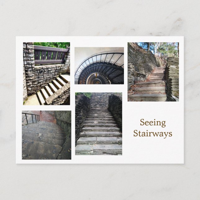 Treppen 2 postkarte (Vorderseite)