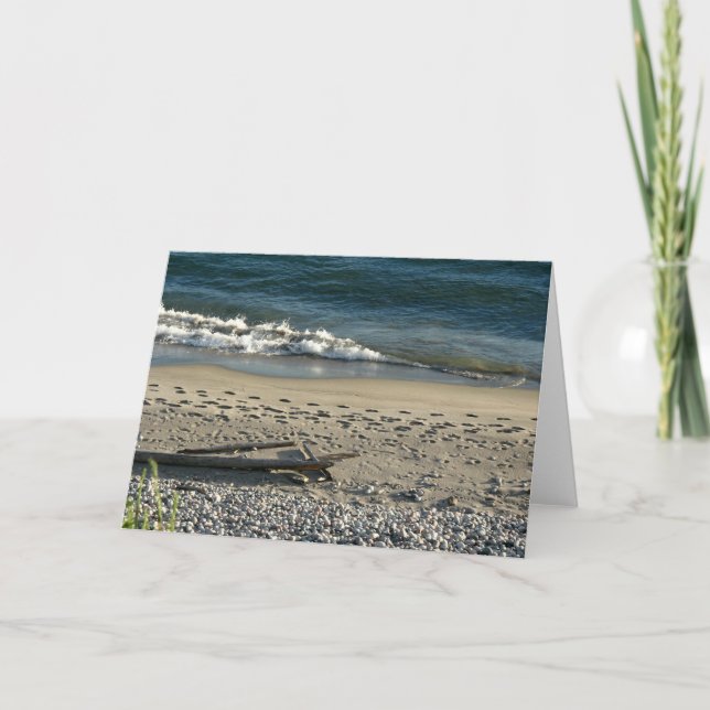 Treppen im Sand Karte (Vorderseite)