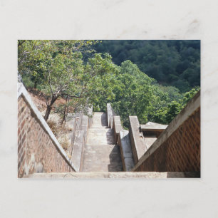 Treppen in Sigiriya/Sri Lanka Postkarte