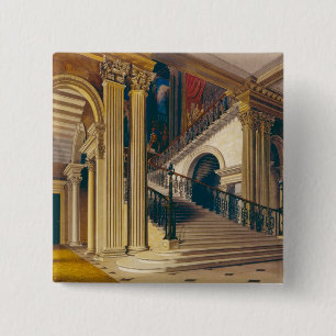 Treppen-Kasten, Buckingham Haus, 'von der Button