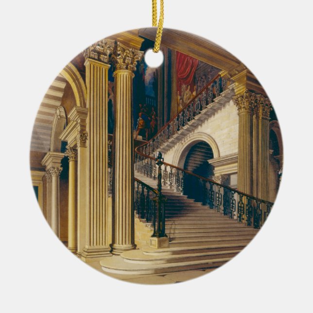 Treppen-Kasten, Buckingham Haus, 'von der Keramik Ornament (Vorne)