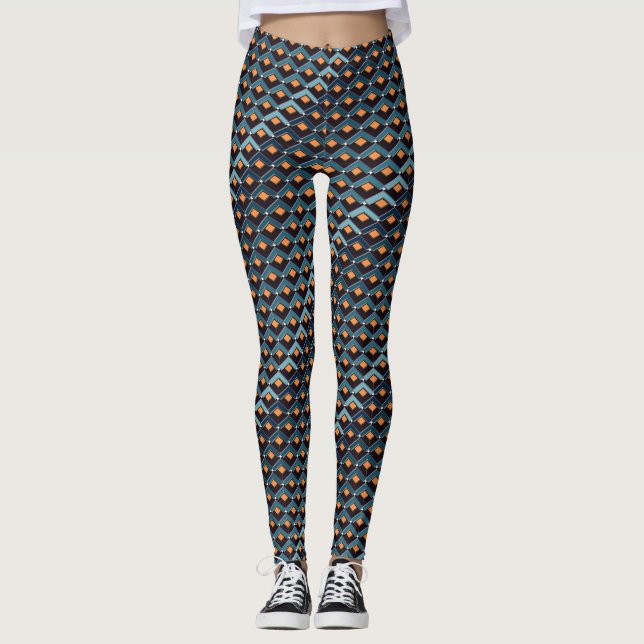 Treppen Muster Altona Leggings (Vorderseite)