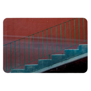 Treppen und Rennen Stillleben Magnet