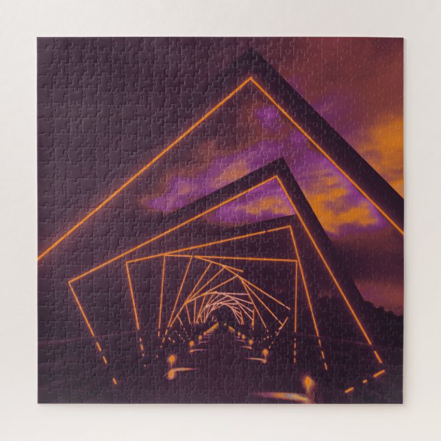 Treppenbrücke Puzzle (Vertikal)