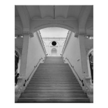 Treppenhaus des Stedelijk Museum Amsterdam