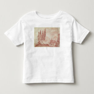 Treppenhaus in den Gärten von Landhaus d'Est Kleinkind T-shirt